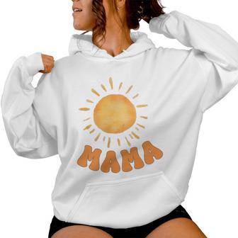 One Happy Mama Of The Birthday First Trip Around The Sun Women Hoodie - Thegiftio UK