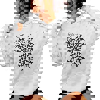 Retro Special Education Squad Coquette Bow Sped Teacher Women Hoodie - Monsterry