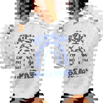 Reveur House Of Dreamers Vintage Rainbow Spirit Women Hoodie - Monsterry