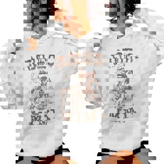 Rodeo Mimi Western Cowboy Family Matching Mother's Day Women Hoodie - Monsterry