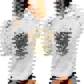 S Moteras Rockabilly Hombre Intage Motos Manga Larga Sudadera con capucha para mujer - Regaloses