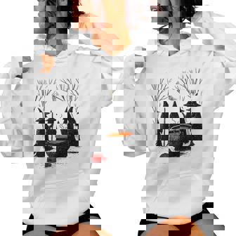 Spooky Witch Halloween Anti Trump Feminist Rights Women Hoodie | Mazezy