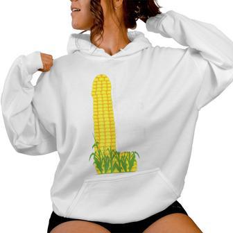 Swap Inappropriate I Eat Corn The Long Way Women Hoodie - Monsterry
