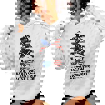 Swat Smart Against Trump Anti-Trump 2024 Women Hoodie - Thegiftio