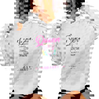 Sxs Utv Passenger Queen Classy Sassy And A Bit Smart Assy Women Hoodie - Thegiftio UK