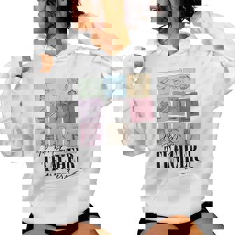 In My Teacher Era Back To School In My Teaching Era Pink Women Hoodie - Thegiftio