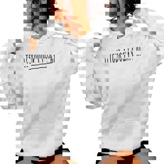 Tell Your Dog I Say Hi Dog Mom Dog Dad Dog Lover Women Hoodie | Mazezy