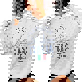 Venezia Italiaouvenirenecia Italia Bandera Recordatorio Hombres Es Sudadera con capucha para mujer - Regaloses