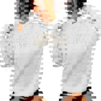 Vintage Make Heaven Crowded Christian Religious Women Hoodie | Mazezy