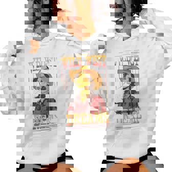 Wild West Dreams Country Western Cowgirl Rodeo グラフィック レディースパーカー - Kawaiitshirt