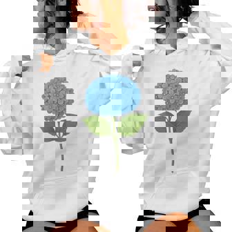 【花の花】あじさい美、花好き、自然 レディースパーカー - Kawaiitshirt