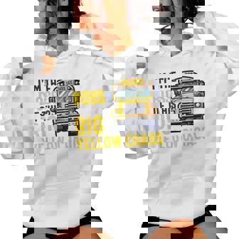 おかしなスクールバス運転手感謝 男性 女性 退職 レディースパーカー - Kawaiitshirt