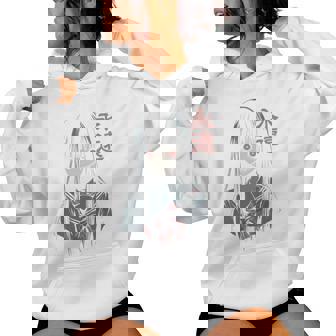 アニメ ホラーガール 美的 ソフト グランジ ワイフ 日本人 女の子 長袖tシャツ レディースパーカー - Kawaiitshirt