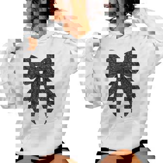 コケット リボン ブラック グレー チーター ヒョウ柄 女の子 ママ レディースパーカー - Kawaiitshirt