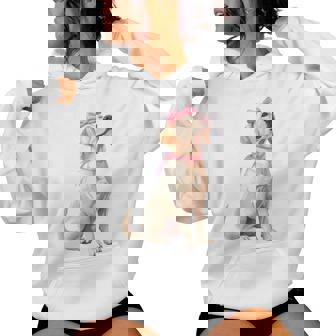 コケットボウ ラブラドールレトリバー 犬 ラボ ママ ピンクリボン 女の子 レディースパーカー - Kawaiitshirt