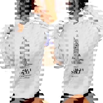 傘寿祝い 猫好き 男性 女性 傘寿 お祝い 80歳 かわいい ねこ おしゃれ 猫 黄色 レディースパーカー - Kawaiitshirt