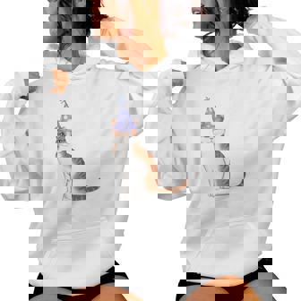 古希祝い 猫好き 男性 女性 古希 お祝い 70歳 かわいい ねこ おしゃれ 猫 紫色 レディースパーカー - Kawaiitshirt