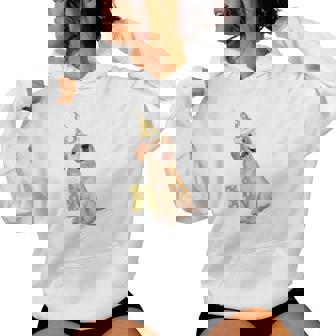 喜寿祝い 犬好き 男性 女性 父 母 喜寿 お祝い 77歳 かわいい 犬 ゴールデンレトリバー おもしろ レディースパーカー - Kawaiitshirt