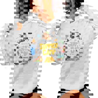 夏のキャンプ旅行 キャンパー キッズ 女の子 男の子 お揃い 長袖tシャツ レディースパーカー - Kawaiitshirt