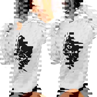 面白い猫 子猫 キティギフト 男性 女性 子供 男の子 女の子 長袖tシャツ レディースパーカー - Kawaiitshirt