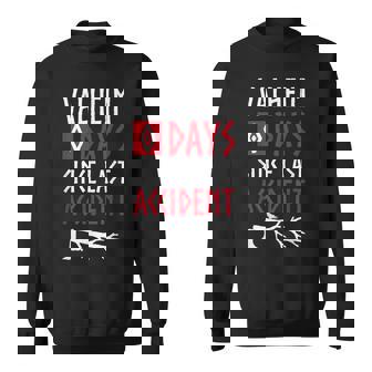 0 Jours Depuis Le Dernier Accident -Alheim Norse Gamer Sweater e - Cadeauxyz