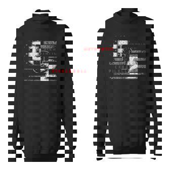 002ピックルボールフラッグ スウェットシャツ - Kawaiitshirt