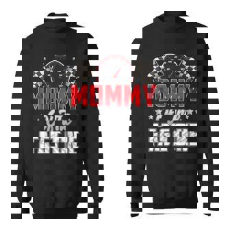 1 Year Old Racing Car Fast One Birthday 1St Family Mommy Sweatshirt - Thegiftio