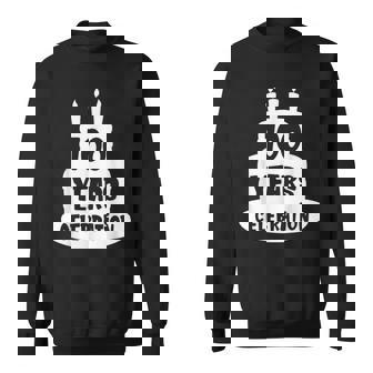 100年のお祝い イベント、記念日、誕生日。 スウェットシャツ - Kawaiitshirt