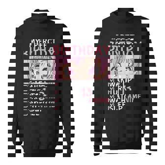 13 Cumpleaños Reloj Anime 13 Años Anime Adolescentes Niñas Camisa de entrenamiento - Regaloses