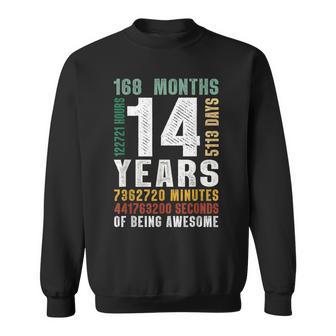 14 Year Old Bday Decorations Boy 14Yr Retro 14Th Birthday Sweatshirt - Thegiftio UK