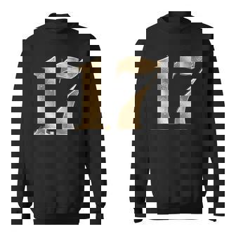 17 セブンティーン 誕生日 お気に入り 数字 フルール・ド・リス デザイン スウェットシャツ - Kawaiitshirt