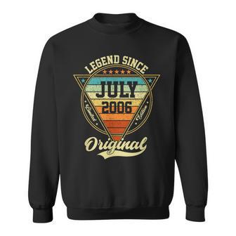 18歳の誕生日レジェンド 2006年7月以来 18歳 スウェットシャツ - Kawaiitshirt