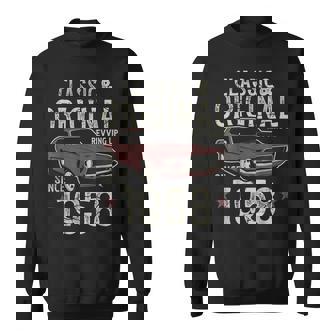 1958年生まれ クラシックカー 67歳の誕生日 スウェットシャツ - Kawaiitshirt