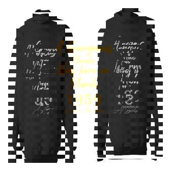 1959年3月に誕生したゴージャスな奇跡 ハッピーバースデー スウェットシャツ - Kawaiitshirt