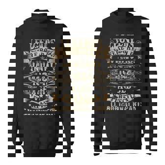 1964年1月 61歳の誕生日プレゼント 男性 61歳の誕生日 スウェットシャツ - Kawaiitshirt