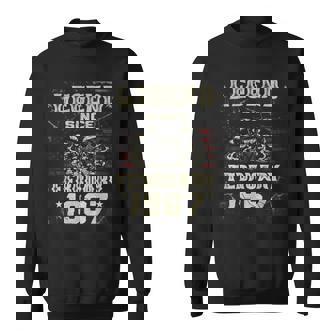 1967年2月以来の伝説 1967年2月生まれ。 スウェットシャツ - Kawaiitshirt