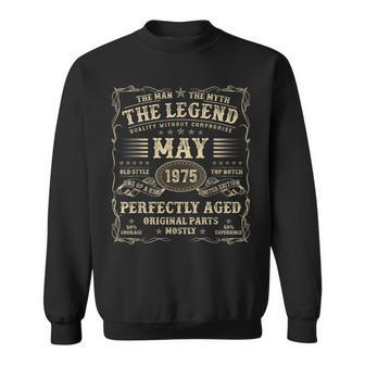 1975年5月 50歳 誕生日プレゼント 男性 50歳の誕生日 スウェットシャツ - Kawaiitshirt