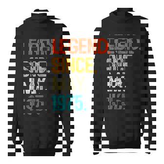 1975年5月からの伝説 50歳の誕生日プレゼント 50歳 スウェットシャツ - Kawaiitshirt