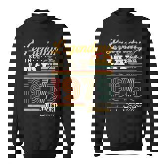 1975年5月生まれ 50年 ヴィンテージ 誕生日プレゼント スウェットシャツ - Kawaiitshirt