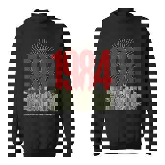 1984 文学 クラシック ブックテーマ ヴィンテージ スウェットシャツ - Kawaiitshirt