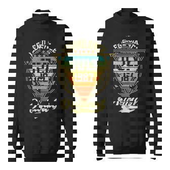 1987年7月からのヴィンテージ38歳の誕生日レジェンド スウェットシャツ - Kawaiitshirt