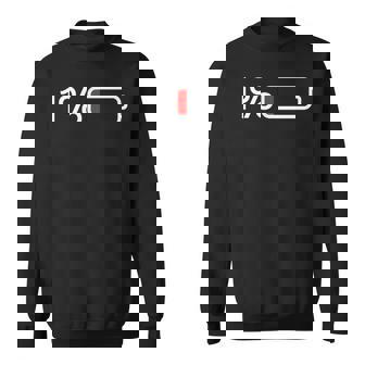 1バッテリー – 1バッテリー I 面白い 低エネルギーパーセント スウェットシャツ - Kawaiitshirt