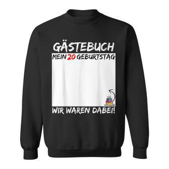 20 Geburtstag Mann Frau 20 Jahre Lustig Geschenk Deko Retro Sweatshirt - Geschenkecke