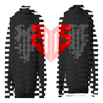 2005 ハート・ヴィンテージ 2005年 ハートの形 20歳の誕生日に愛を込めて スウェットシャツ - Kawaiitshirt