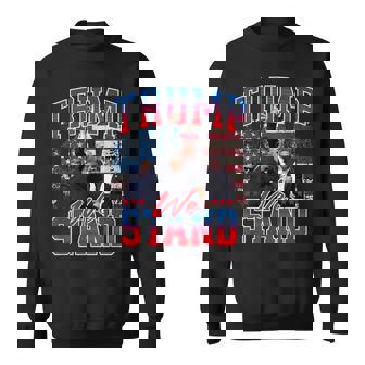 2024 選挙集会での銃撃を生き延びたドナルド・トランプの大統領選への戦いは終わらない スウェットシャツ - Kawaiitshirt