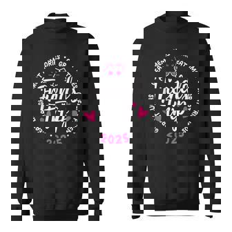 2025 Friends Trip Vacation Black Small Sweatshirt - Thegiftio
