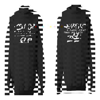 2026 Seniors The One Where They Graduate Graduation Class Sweatshirt - Monsterry