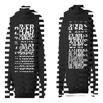 20歳の誕生日ギフト 20歳向け スウェットシャツ - Kawaiitshirt