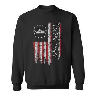250 Years America Anniversary 250Th Independence Day Freedom Sweatshirt - Thegiftio UK