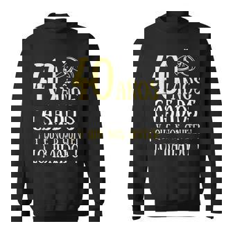 40 Años De Casados Hombre Divertido Aniversario De Boda Camisa de entrenamiento - Regaloses